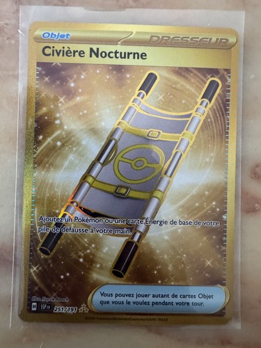 Civière nocturne 251 - civière, gold