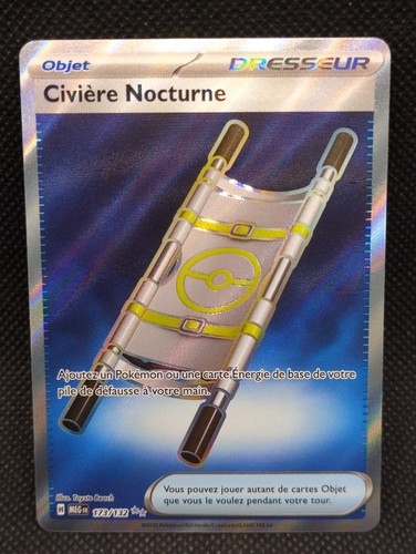 Carte pokemon civiere nocturne - pokemon,